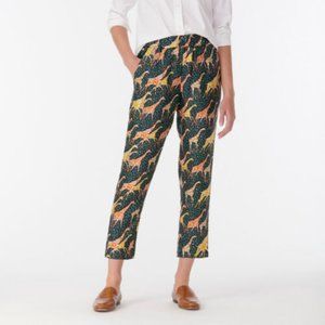 J. Crew Collection Silk Giraffe Pants